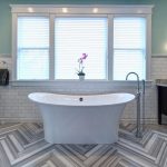 Amazing 15 Simply Chic Bathroom Tile Design Ideas | HGTV tiling bathroom walls ideas