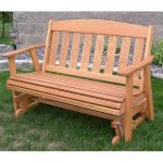 Amazing Amish Outdoor Furniture Mission Solid Front Porch Swing Glider patio glider swing