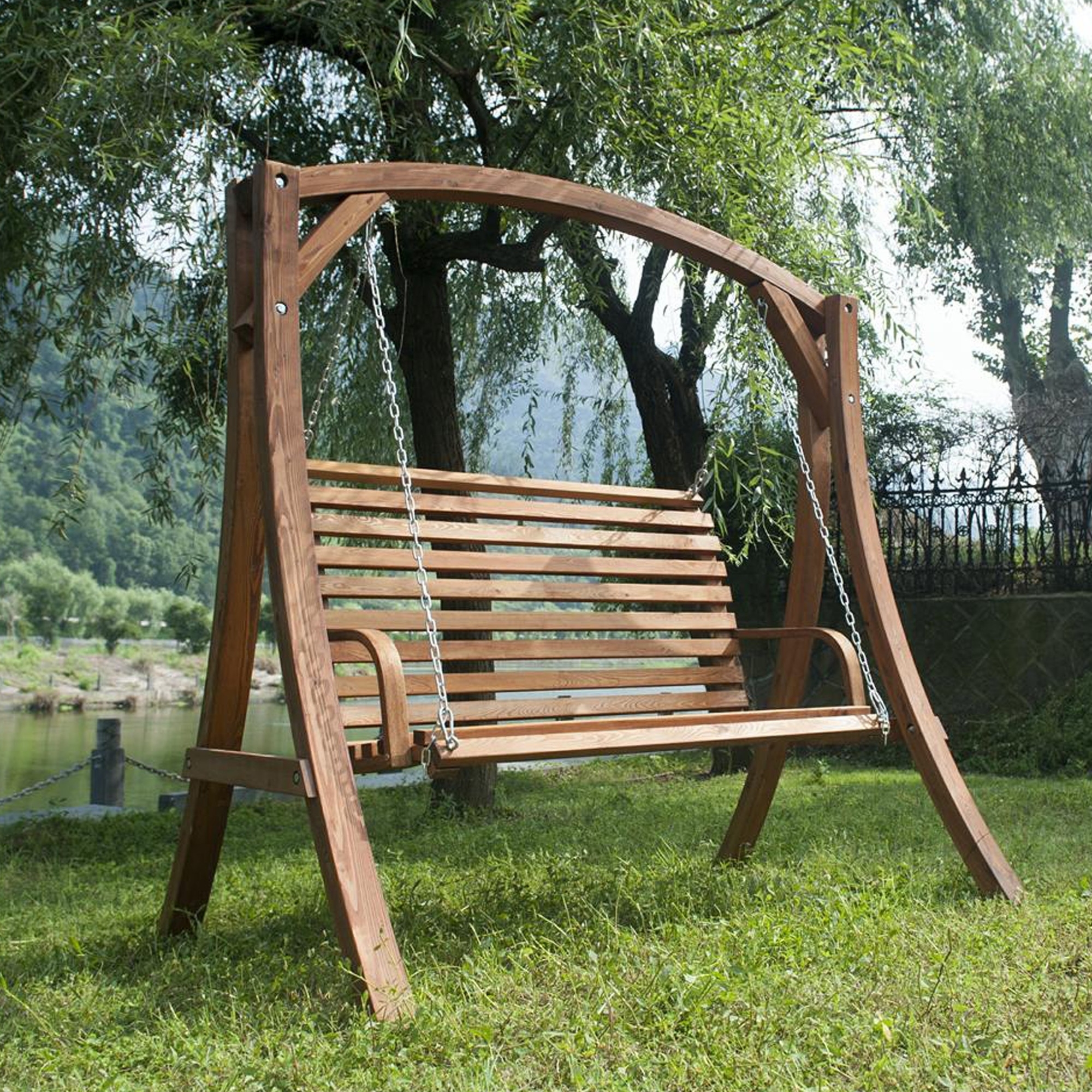 Amazing Awesome Wooden Garden Swings for Adults AID0I wooden garden swings for adults