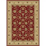 Amazing Central Oriental Persian Radiance Regency Crimson / Ivory Oriental Rug - central oriental rugs