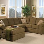Amazing Contemporary Sectional Sofa and Ottoman Set in Chenille Fabric chenille sectional sofa