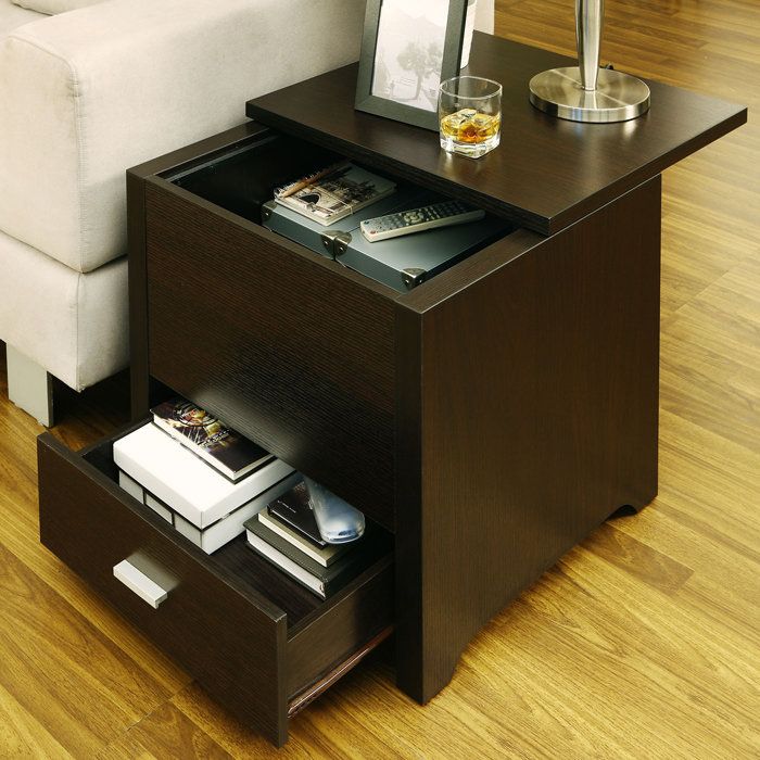 Amazing end tables with storage at least 2 of these storage end tables for living room