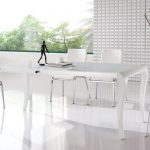 Amazing Furniture Endearing Modern White Kitchen Tables 4 Photos Of Property 2017 white contemporary dining room sets