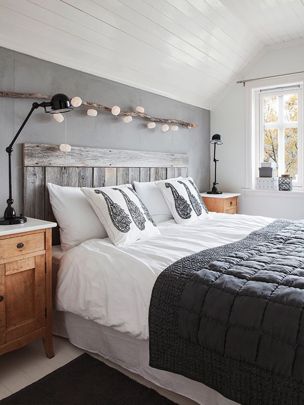 Amazing How to add warmth and softness to a monochrome bedroom black gray and white bedrooms