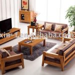 Amazing Indian Sofa Set Designs For Living Room Full Solid Wood Home Living wooden living room furniture sets