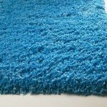 Amazing Kas Rugs Bliss Shag 1577 Highlighter Blue Area Rug blue shag rug