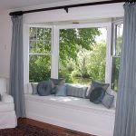 Amazing Living room curtains for square bay window square bay window curtains