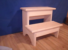 Amazing Rustic wooden step stool, 2 step wooden step stool 12 wooden step stool