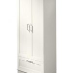 Amazing SAUDER Armoires Home Visions Laminate Wardrobe/Storage Cabinet with Drawer  in Soft wardrobe storage cabinet