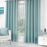 Amazing Sorbonne Ready Made Lined Eyelet Curtains duck egg blue curtains
