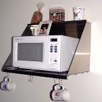 Amazing Stainless Craft Stainless Steel Microwave, an easy way to have more counter wall mounted microwave shelf