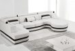 Amazing T8000 - Modern Leather Sectional Sofa - Modern Sofas - Living Room modern leather sectional sofa