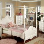 Amazing The Perle de Culture Childrenu0027s Canopy Bed Set - Youth Bedroom Furniture. white childrens bedroom furniture