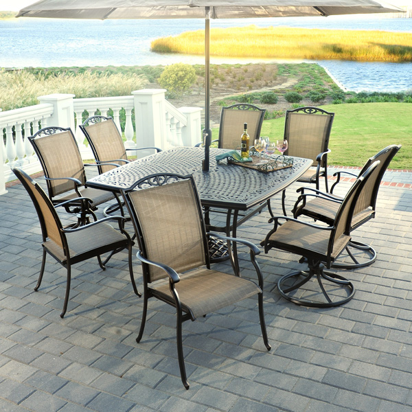 Amazing Treat Yourself to a New Patio Dining Set This Year from Agio Select agio outdoor patio furniture
