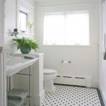 Amazing View in gallery Refreshing white bathroom with beadboard paneling white beadboard bathroom