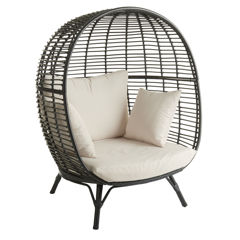 Amazing Wilko Garden Snuggle Egg Chair Rattan Effect rattan egg chair