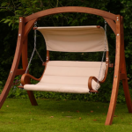 Amazing wooden garden swing for adults wooden garden swings for adults