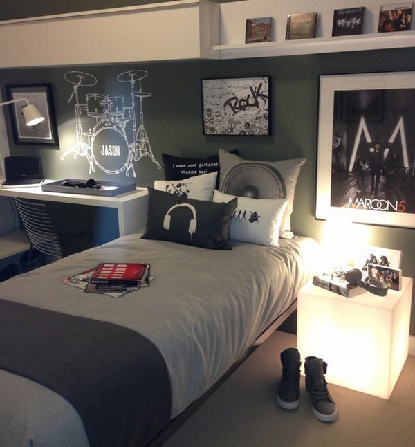 Awesome 36 Modern And Stylish Teen Boysu0027 Room Designs | DigsDigs modern teen bedrooms