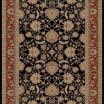 Awesome Ankara Mahal Black Traditional Oriental Rug traditional oriental rugs