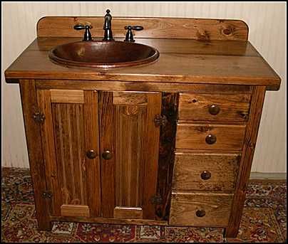 Awesome Bathroom Design Gallery on Country Style Wooden Bathroom Vanity Furniture  Design Tips country bathroom vanities