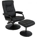 Awesome Best Choice Products Leather Swivel Recliner Chair With Footrest Stool  Ottoman swivel recliner chairs