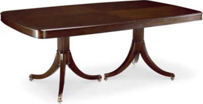 Awesome Double Pedestal Dining Table double pedestal dining table