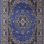 Awesome Home Dynamix Premium 7069-310 3-Feet 7-Inch by 5-Feet 2-Inch Area Rug, blue oriental rugs
