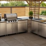 Awesome Luxury Outdoor Kitchen Stainless Steel Cabinet Doors - Kitchen Cabinets stainless steel outdoor kitchen cabinets