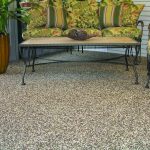 Awesome Nature Stone Flooring in Patio with Furniture outdoor patio flooring