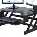 Awesome Rocelco ADR Height Adjustable Sit/Stand Desk Computer Riser, Dual Monitor  Capable, sit to stand desk riser