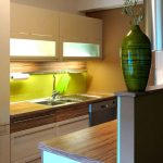 Awesome small modern kitchen design...but different colour splash back/maybe some  tiles modern small kitchen design ideas