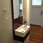Awesome Small Powder Room Sinks Bathroom Transitional with None small powder room sink vanities