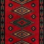 Awesome Stunning red Southwestern Rug. Hand tufted from plush New Zealand wool.  Beautiful southwestern style rugs