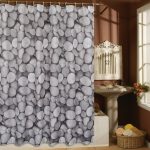 Awesome This Stone Fabric Shower Curtain is Really Beautiful and Unique.It is Very unique fabric shower curtains