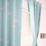 Awesome Two Grommet Top Blue Sky Clouds Curtains. Baby Nursery Curtain Or Toddler baby blue nursery curtains