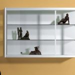 Awesome Vetro wall mounted bookcase with doors