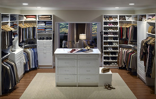 Awesome walk-in closets walk in closet systems