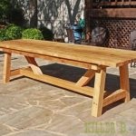 Awesome Wooden Outdoor Table Plans - Wood Patio Furniture Diy. Outdoor Pallet  Furniture wooden outdoor table