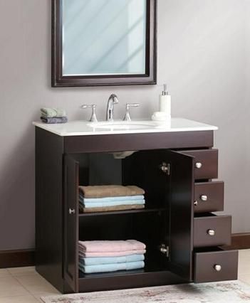 Ideas of Small Bathroom Solutions: Storage Smart Bathroom Vanities bathroom vanities for small bathrooms