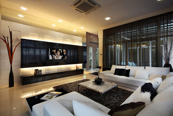 Beautiful 15 Modern Day Living Room TV Ideas modern house interior design living room