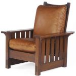 Beautiful Arm chair designed by Gustav Stickley - this style has been copied and arts and crafts furniture style