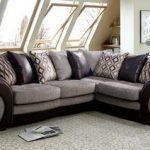 Beautiful Chance Left Hand Facing 3 Seater Pillow Back Deluxe Corner Sofa Bed corner sofa bed