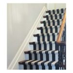 Beautiful Colofrul Striped Staircase Carpet1 . black and white stair runner