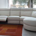Beautiful Corner sofa / contemporary / leather / 4-seater - PANDORA leather corner recliner sofa