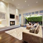 Beautiful Cream living room idea from a real Australian home - Living Area photo lounge area decor ideas