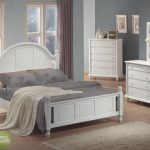 Beautiful Full Bed White Wood 4 piece Bedroom Furniture Set new white bedroom furniture sets