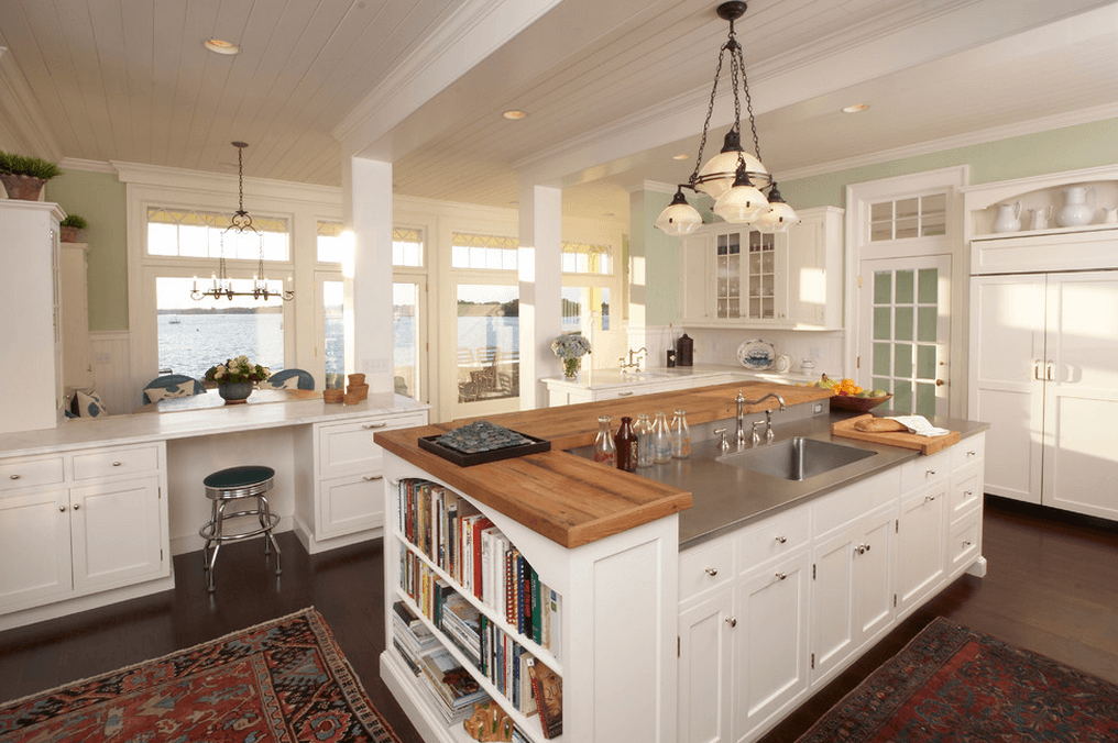 Beautiful Make it multi-level kitchen designs with island