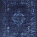 Beautiful Navy Blue 8u0027 x 10u0027 Renaissance Rug | Area Rugs | eSaleRugs navy blue rug