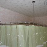 Beautiful review image corner shower curtain rod