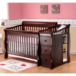 Beautiful Sorelle Tuscany 4-in-1 Convertible Fixed-Side Crib and Changing Table,  Espresso - Walmart.com baby cribs with changing table